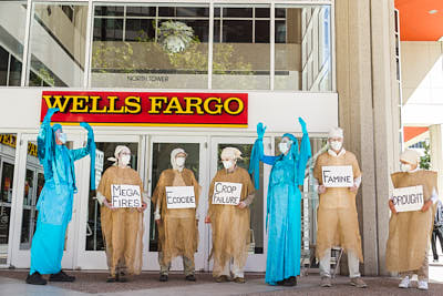 Dropping The Banner On Wells Fargo's Fossil Foolishness:May 18, 2022